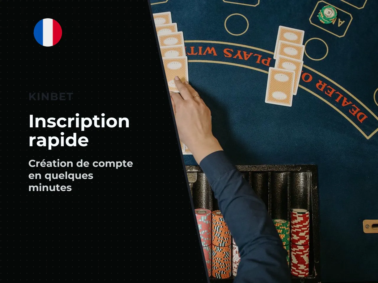 Inscription étape par étape et création