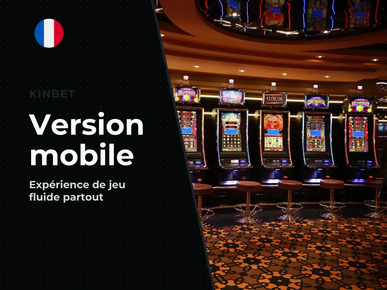 Kinbet Casino mobile et application. Kinbet
