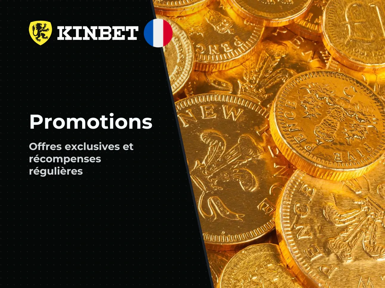 Promotions régulières, cashback et Kinbet tournois