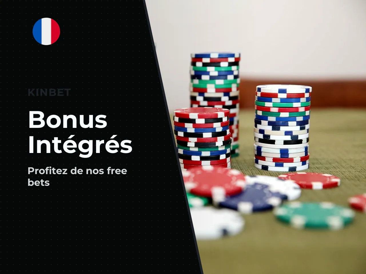 - Shared bonuses et free bets