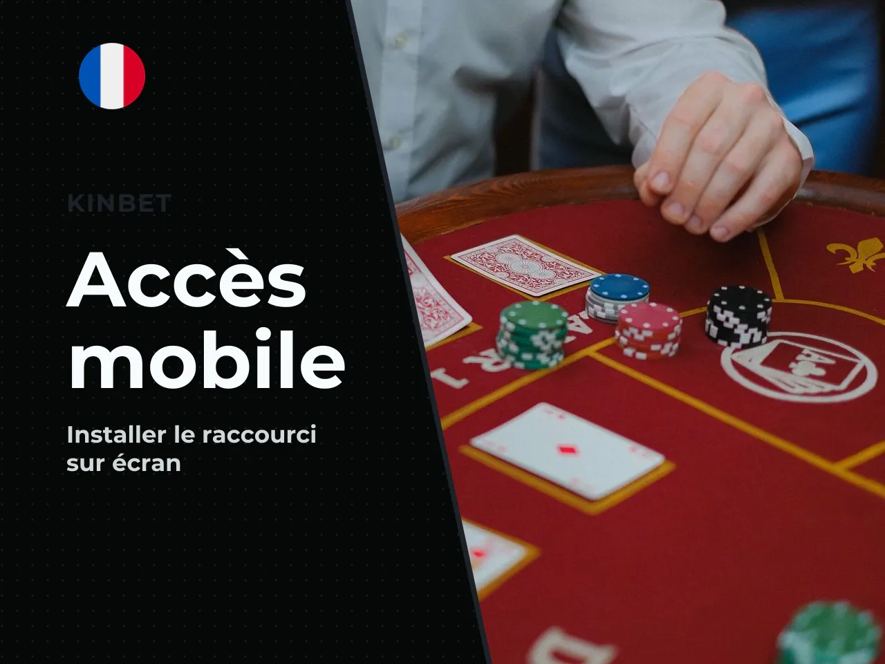 2.4 Ajouter Kinbet à l'écran d'accueil