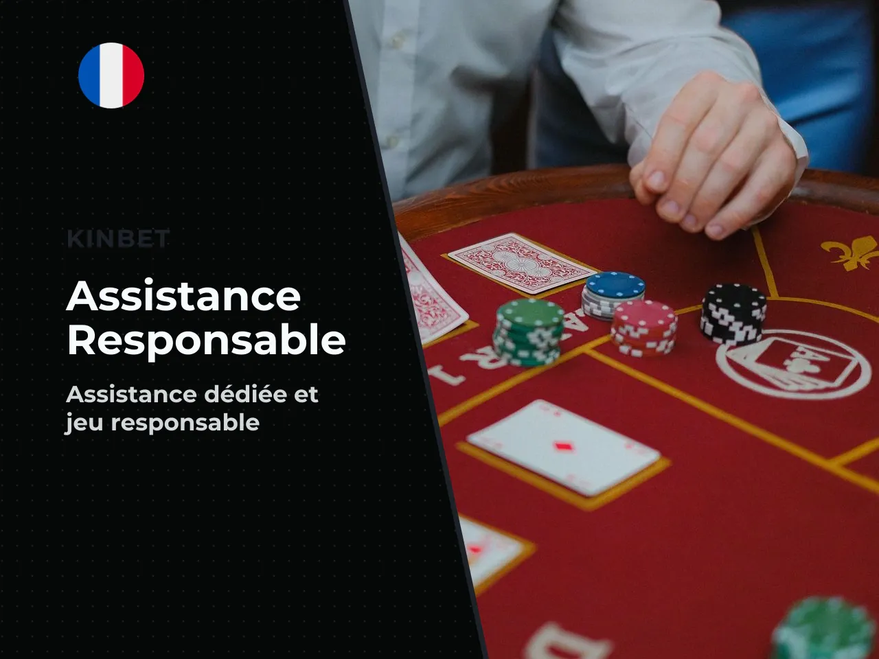 Support Kinbet Casino et jeu responsable