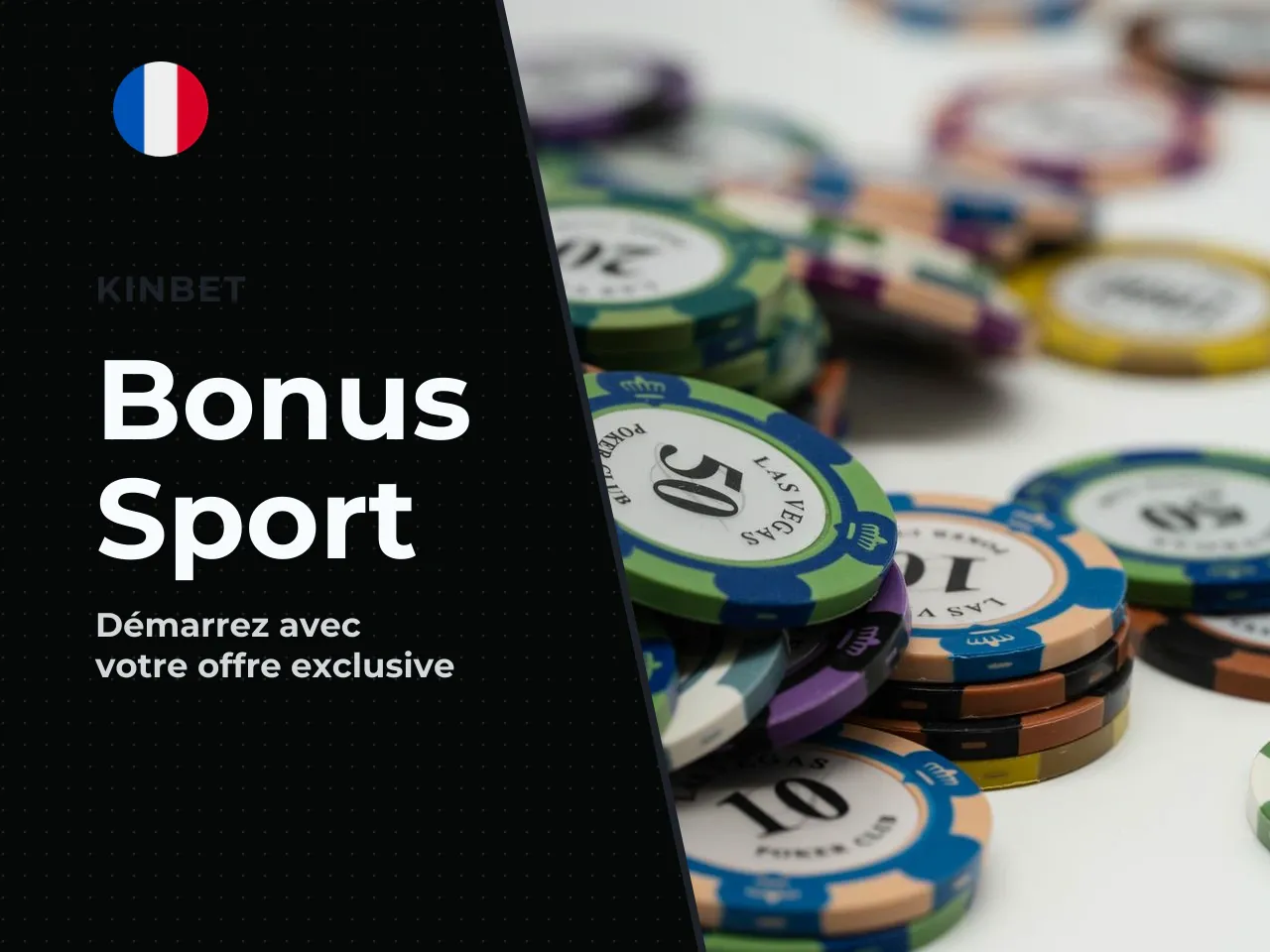 Bonus de bienvenue Sport. Les nouveaux
